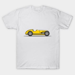 Classic Racing Car - Yellow T-Shirt